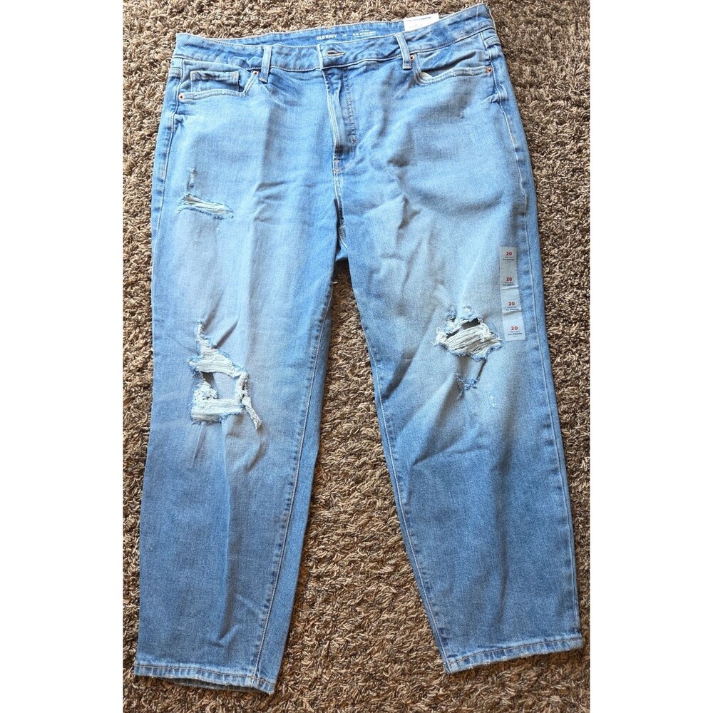 New Old Navy O.G Straight Ankle Destressed Size 20 NWT